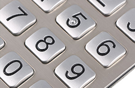 金属键盘按键“5”有个凸点是什么原因呢？