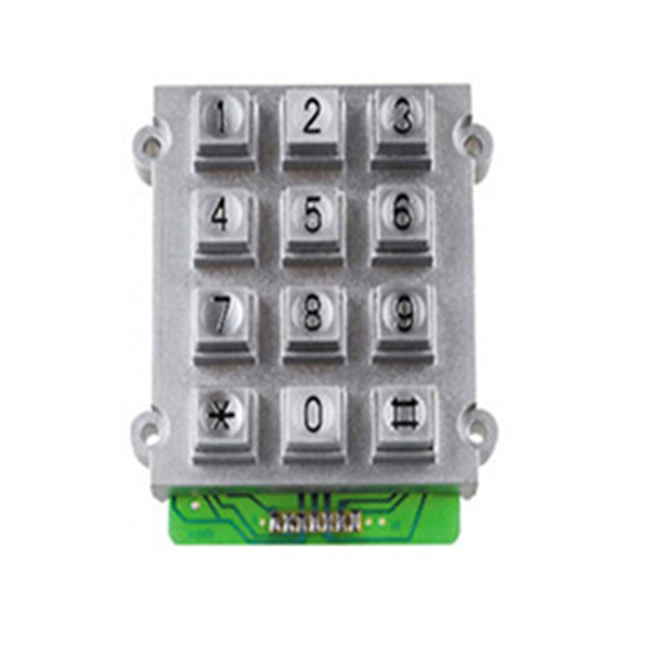 IP65 waterproof zinc alloy keypad B515