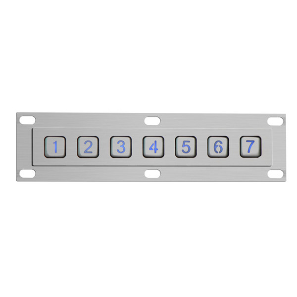 1X7 backlight programmable numeric electric elevator keypad B863