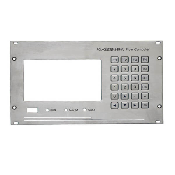 Big panel metal custom machine buttons keypad for fuel dispenser B735